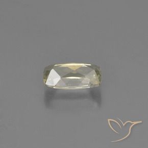 Diaspro cangiante Giallo molto chiaro naturale da 0.76 ct, Cuscino, VS