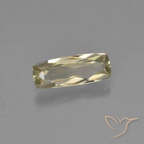 Diaspro cangiante Giallo molto chiaro naturale da 0.80 ct, Cuscino, VVS-VS