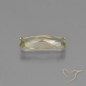 Diaspro cangiante Giallo molto chiaro naturale da 0.80 ct, Cuscino, VVS-VS