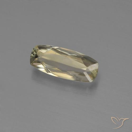 Diaspro cangiante Giallo molto chiaro naturale da 0.81 ct, Cuscino, VVS