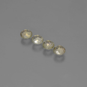 Gemme di Diaspro cangiante Verde / Rosa naturale da  ct, Taglio rotondo, VVS-VS