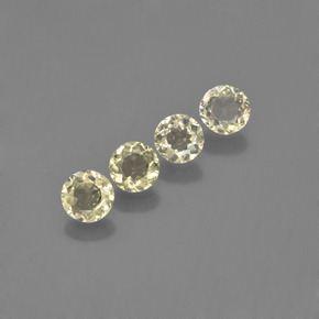 Diasporo cangiante naturale giallo da 1,74 ct, taglio rotondo, VVS-VS