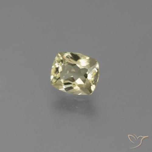Diaspro cangiante Giallo dorato molto chiaro naturale da 0.70 ct, Cuscino, VVS-VS