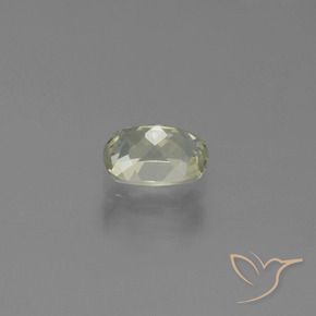 Diaspro cangiante Giallo pallido naturale da 0.77 ct, Cuscino, VVS