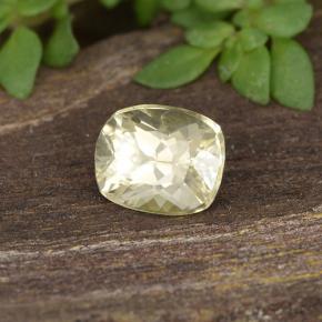 Diasporo cangiante naturale giallo da 0,54 ct, taglio a cuscino, VVS