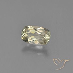 Diaspro cangiante Giallo chiaro naturale da 0.91 ct, Cuscino, VS