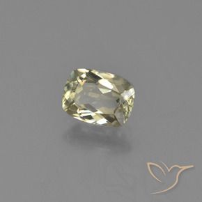Diaspro cangiante Giallo molto chiaro naturale da 0.86 ct, Cuscino, VS