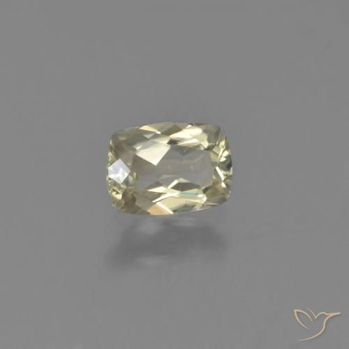 Diaspro cangiante Giallo chiaro naturale da 0.63 ct, Cuscino, VVS-VS