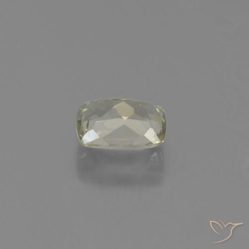 Diaspro cangiante Giallo chiaro naturale da 0.63 ct, Cuscino, VVS-VS