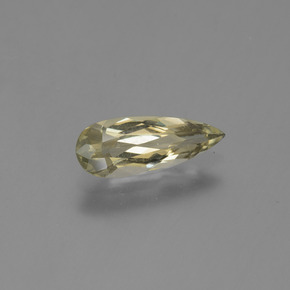 Diasporo cangiante naturale giallo da 1,36 ct, taglio a pera, VVS-VS
