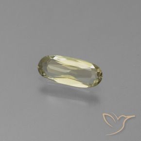 Diaspro cangiante Giallo chiaro naturale da 0.71 ct, Ovale, VVS