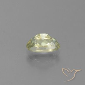 Diasporo cangiante naturale giallo da 1,35 ct, taglio ovale, VS-SI