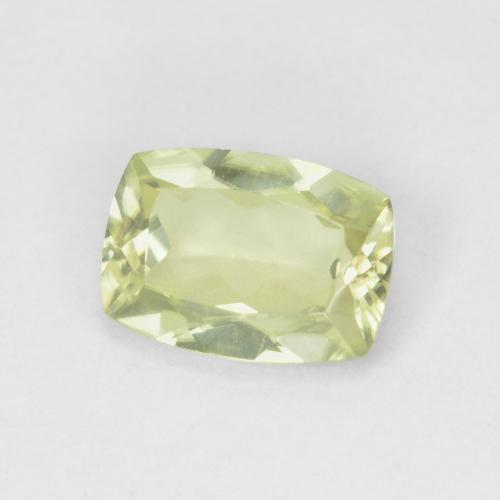 Diasporo cangiante naturale giallo da 0,96 ct, taglio a cuscino, VVS-VS
