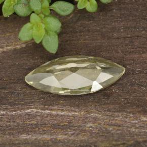 Diasporo cangiante naturale giallo da 0,76 ct, marchesa, VVS-VS