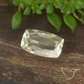 Diaspro cangiante Giallo chiaro naturale da 0.71 ct, Cuscino, VVS-VS