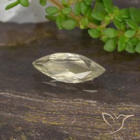 Diaspro cangiante Giallo dorato molto chiaro naturale da 0.50 ct, Taglio marquise, VVS-VS