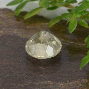 Diasporo cangiante naturale giallo da 0,86 ct, taglio rotondo, VS
