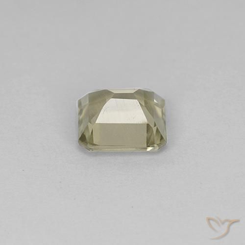 Diaspro cangiante Giallo chiaro naturale da 0.86 ct, Ottagonale / Taglio smeraldo, VS
