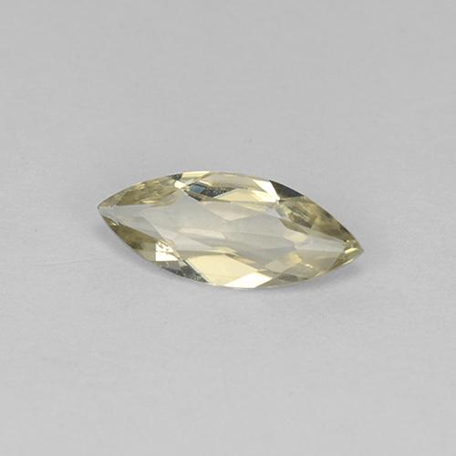 Diaspro cangiante Giallo chiaro naturale da 0.57 ct, Taglio marquise, VVS