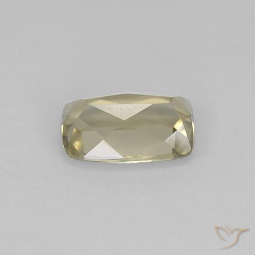 Diaspro cangiante Giallo molto chiaro naturale da 1.37 ct, Cuscino, VS