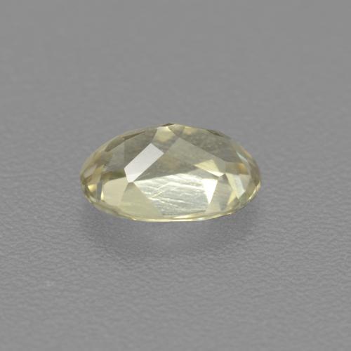 Diasporo cangiante naturale giallo da 0,54 ct, taglio ovale, VS