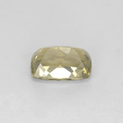 Diaspro cangiante Giallo chiaro naturale da 0.89 ct, Taglio a cuscino, VS