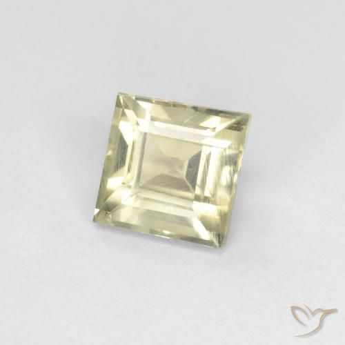 Diaspro cangiante Giallo Beige naturale da 0.89 ct, Quadrato, VS