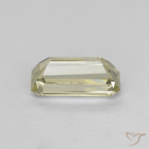 Diaspro cangiante Giallo medio naturale da 0.76 ct, Ottagonale / Taglio smeraldo, VS