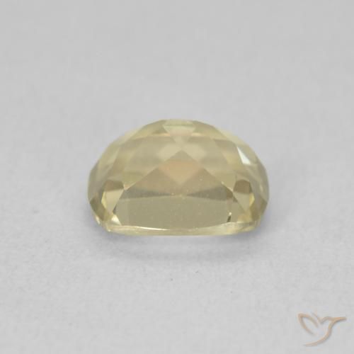 Diaspro cangiante Giallo chiaro naturale da 1.19 ct, Cuscino, VVS