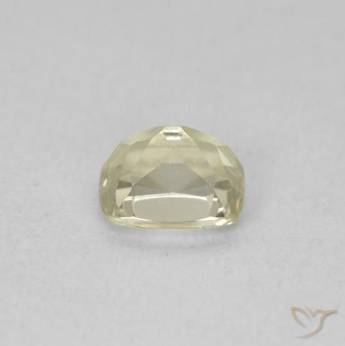 Diaspro cangiante Giallo chiaro naturale da 0.82 ct, Cuscino, VVS