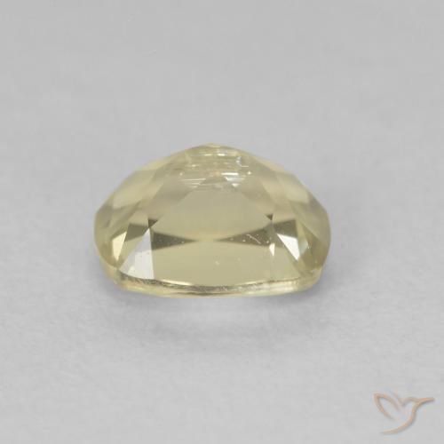 Diaspro cangiante Giallo chiaro naturale da 0.74 ct, Cuscino, VS