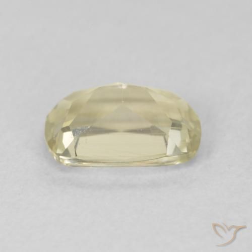 Diaspro cangiante Giallo chiaro naturale da 0.85 ct, Cuscino, VS