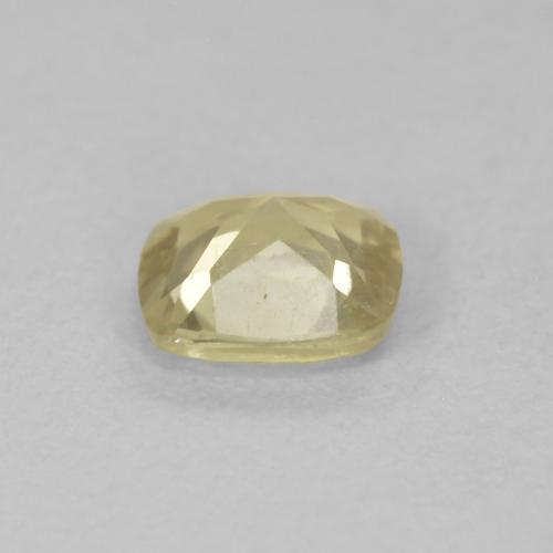 Diaspro cangiante Giallo chiaro naturale da 0.54 ct, Cuscino, VS