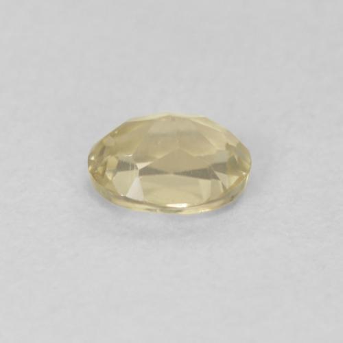 Diaspro cangiante Giallo molto chiaro naturale da 0.29 ct, Ovale, VS
