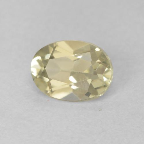 Diaspro cangiante Giallo morbido naturale da 0.46 ct, Ovale, VVS-VS