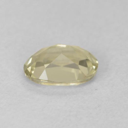 Diaspro cangiante Giallo morbido naturale da 0.46 ct, Ovale, VVS-VS