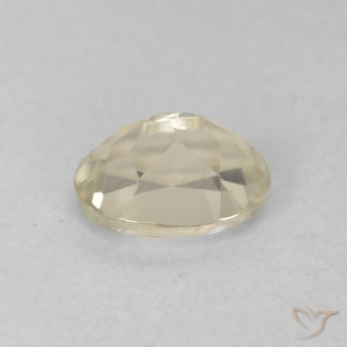 Diaspro cangiante Giallo morbido naturale da 0.53 ct, Ovale, VVS-VS