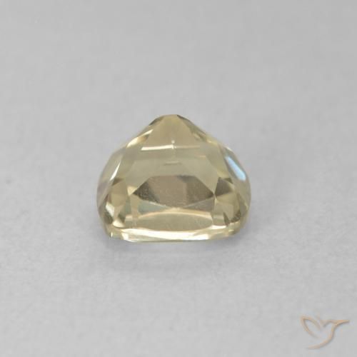 Diaspro cangiante Giallo chiaro naturale da 0.67 ct, Cuscino, VVS-VS