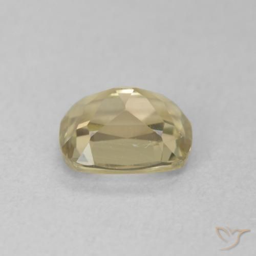 Diaspro cangiante Giallo dorato chiaro naturale da 0.85 ct, Cuscino, VVS-VS