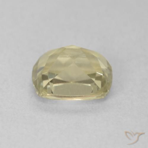 Diaspro cangiante Giallo chiaro naturale da 0.96 ct, Cuscino, VVS-VS