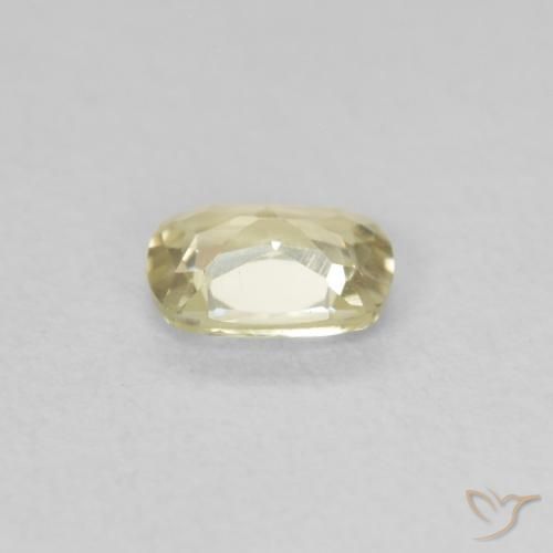 Diaspro cangiante Giallo chiaro naturale da 0.41 ct, Cuscino, VVS-VS