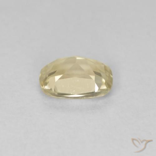Diaspro cangiante Giallo chiaro naturale da 0.48 ct, Cuscino, VVS-VS