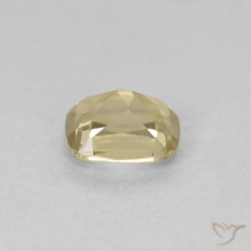 Diaspro cangiante Giallo chiaro naturale da 0.63 ct, Cuscino, VVS-VS