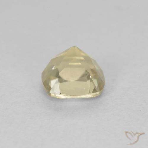 Diaspro cangiante Giallo molto chiaro naturale da 0.64 ct, Cuscino, VVS-VS