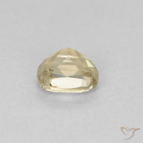 Diaspro cangiante Giallo chiaro naturale da 0.53 ct, Cuscino, VVS-VS