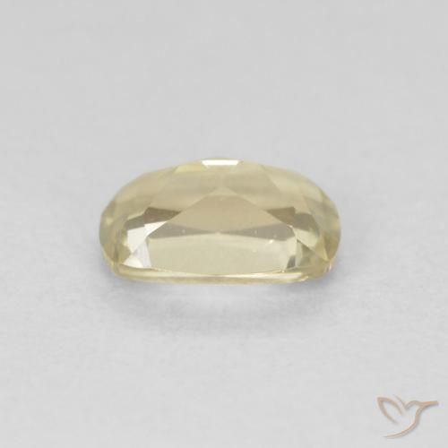 Diaspro cangiante Giallo chiaro naturale da 0.74 ct, Cuscino, VVS-VS