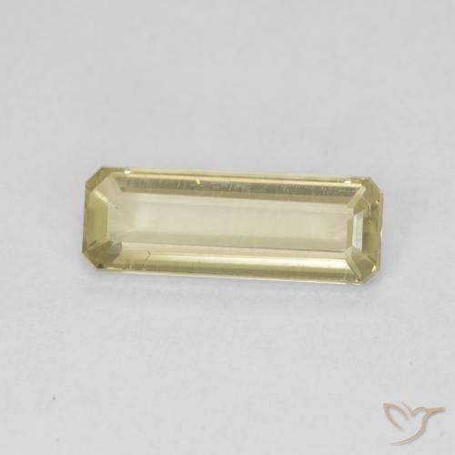 Diaspro cangiante Giallo morbido naturale da 1.40 ct, Ottagonale / Taglio smeraldo, VS