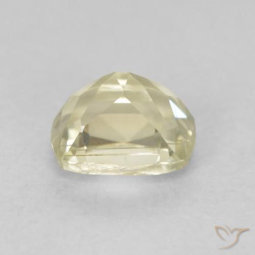 Diaspro cangiante Giallo chiaro naturale da 0.73 ct, Cuscino, VS