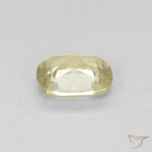 Diaspro cangiante Giallo morbido naturale da 0.49 ct, Cuscino, VS