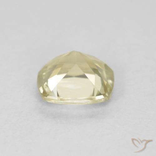 Diaspro cangiante Giallo chiaro naturale da 0.75 ct, Cuscino, VS